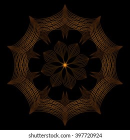 Mandala. Vintage decorative elements. Oriental pattern, vector illustration. Islam, Arabic, Indian, turkish, pakistan, chinese, ottoman motifs