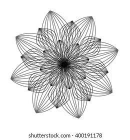 Mandala. Vintage decorative elements. Oriental pattern, vector illustration. Islam, Arabic, Indian, turkish, pakistan, chinese, ottoman motives