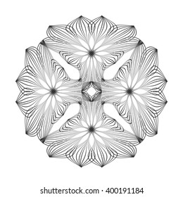 Mandala. Vintage decorative elements. Oriental pattern, vector illustration. Islam, Arabic, Indian, turkish, pakistan, chinese, ottoman motives
