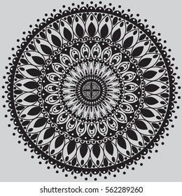 Mandala. Vintage decorative elements. Oriental pattern, Islam, Arabic, Indian motifs