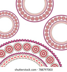  Mandala. Vintage decorative elements. Oriental pattern, vector illustration. Islam, Arabic, Indian, moroccan,spain, turkish, pakistan, chinese, mystic, ottoman motifs. Coloring book page