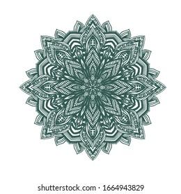 Mandala. Vintage decorative elements vector.