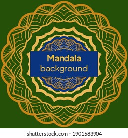 Mandala. Vintage decorative elements. Vector illustration