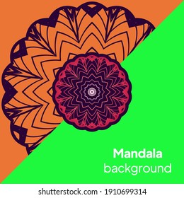 Mandala. Vintage decorative elements. Vector illustration