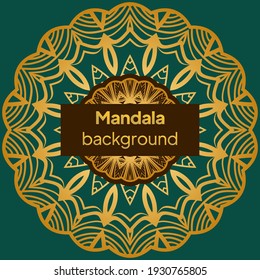 Mandala. Vintage decorative elements. Vector illustration
