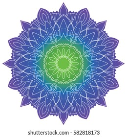 Mandala. Vintage decorative elements.Decorative round ornaments