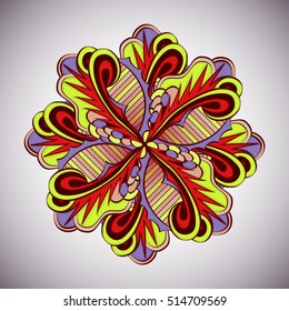Mandala, vintage ethnic Oriental pattern. Vector textures, motifs can be used for ornament Wallpaper, fills, background of web page, surface, clothing, dresses, t-shirts, scrapbooking, cardmaking.