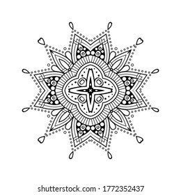 Mandala. Vintage indian decorative elements