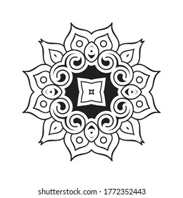 Mandala. Vintage indian decorative elements