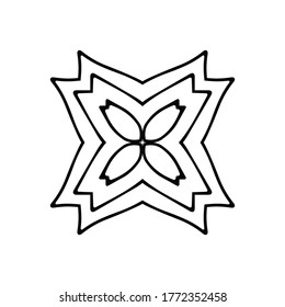 Mandala. Vintage indian decorative elements