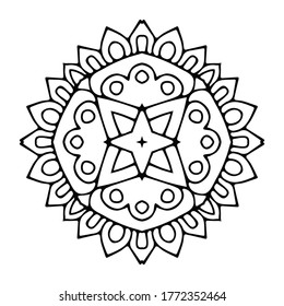 Mandala. Vintage indian decorative elements
