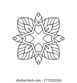 Mandala. Vintage indian decorative elements