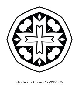 Mandala. Vintage indian decorative elements