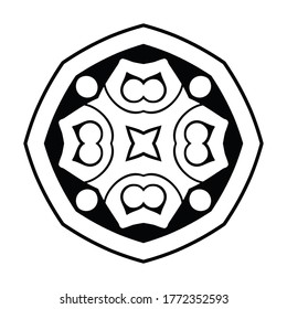 Mandala. Vintage indian decorative elements