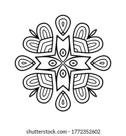 Mandala. Vintage indian decorative elements