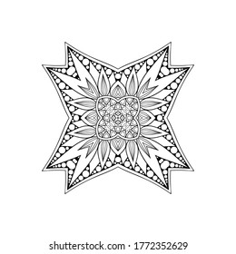 Mandala. Vintage indian decorative elements
