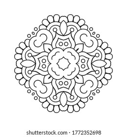 Mandala. Vintage indian decorative elements
