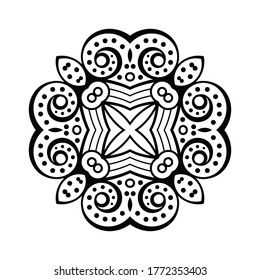 Mandala. Vintage indian decorative elements