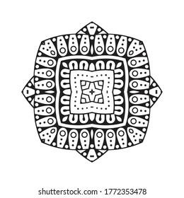 Mandala. Vintage indian decorative elements