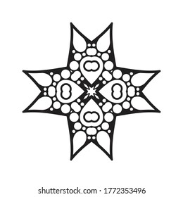 Mandala. Vintage indian decorative elements