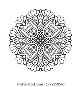 Mandala. Vintage indian decorative elements