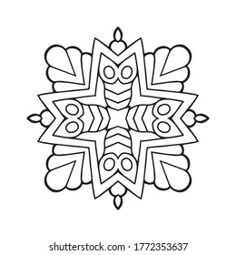 Mandala. Vintage indian decorative elements