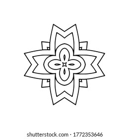 Mandala. Vintage indian decorative elements