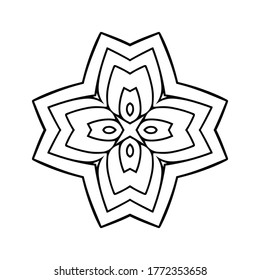 Mandala. Vintage indian decorative elements