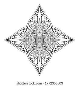 Mandala. Vintage indian decorative elements