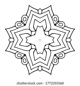 Mandala. Vintage indian decorative elements