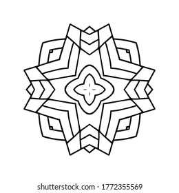 Mandala. Vintage indian decorative elements