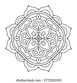 Mandala. Vintage indian decorative elements