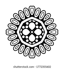 Mandala. Vintage indian decorative elements
