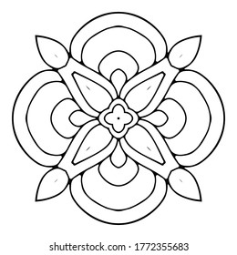 Mandala. Vintage indian decorative elements