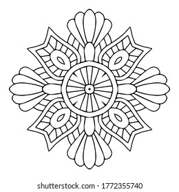 Mandala. Vintage indian decorative elements