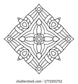 Mandala. Vintage indian decorative elements