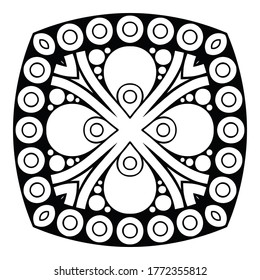 Mandala. Vintage indian decorative elements