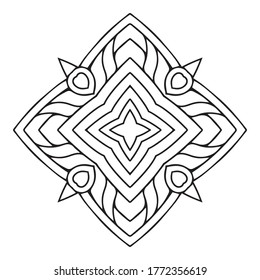 Mandala. Vintage indian decorative elements