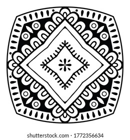 Mandala. Vintage indian decorative elements