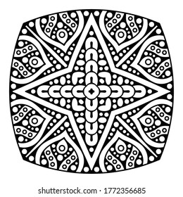 Mandala. Vintage indian decorative elements