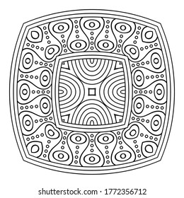 Mandala. Vintage indian decorative elements