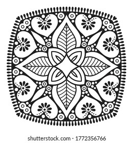 Mandala. Vintage indian decorative elements