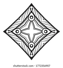 Mandala. Vintage indian decorative elements
