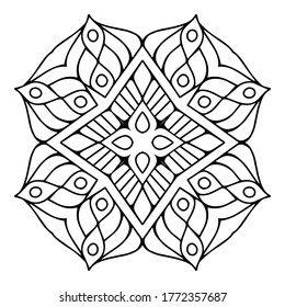 Mandala. Vintage indian decorative elements