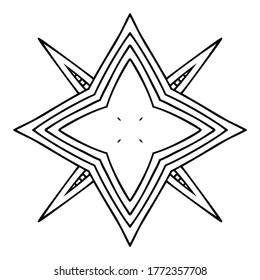 Mandala. Vintage indian decorative elements