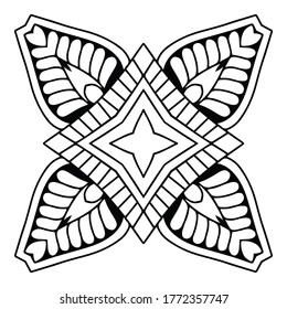 Mandala. Vintage indian decorative elements
