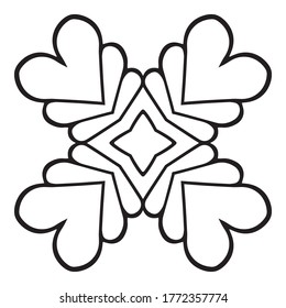 Mandala. Vintage indian decorative elements