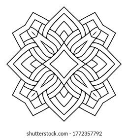 Mandala. Vintage indian decorative elements