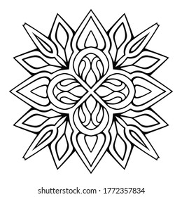 Mandala. Vintage indian decorative elements