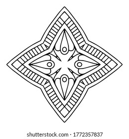 Mandala. Vintage indian decorative elements
